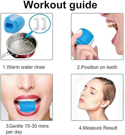 SharpJaw™- Jaw Shaper & Facial Toner | Sculpt, Shape & Lift | Compact Jaw Exerciser
