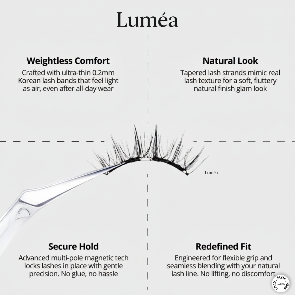 Magnetic Eyelashes Set (with Free Applicator)