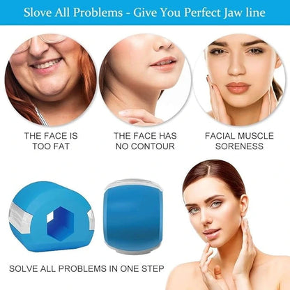 SharpJaw™- Jaw Shaper & Facial Toner | Sculpt, Shape & Lift | Compact Jaw Exerciser