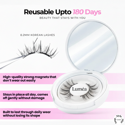 Magnetic Eyelashes Set (with Free Applicator)