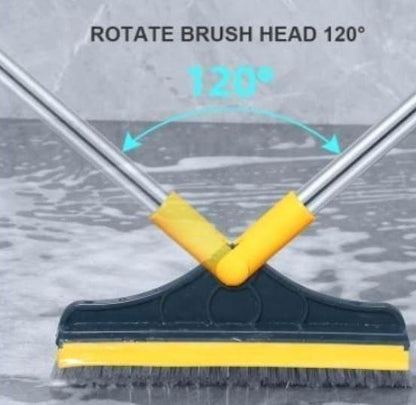 2-in-1 Floor Cleaner Brush with Wiper |🔥Flat 50% Savings🔥
