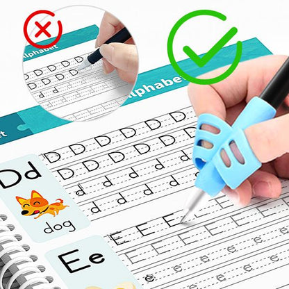 Reusable Grooved Handwriting Workbook for Kids