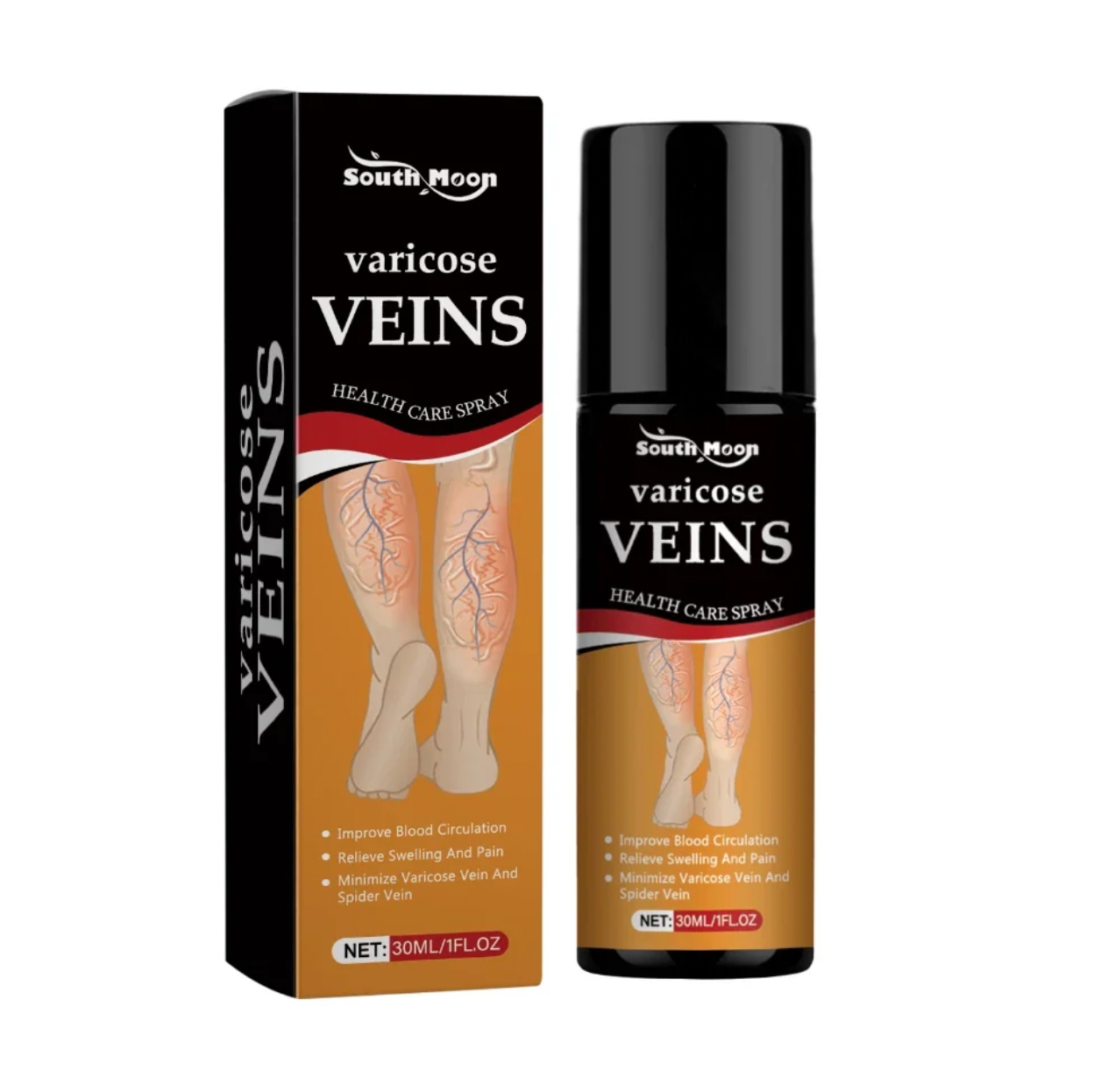 Turmeric Varicose Vein Relief Spray (BUY 1 GET 2 FREE 😍)