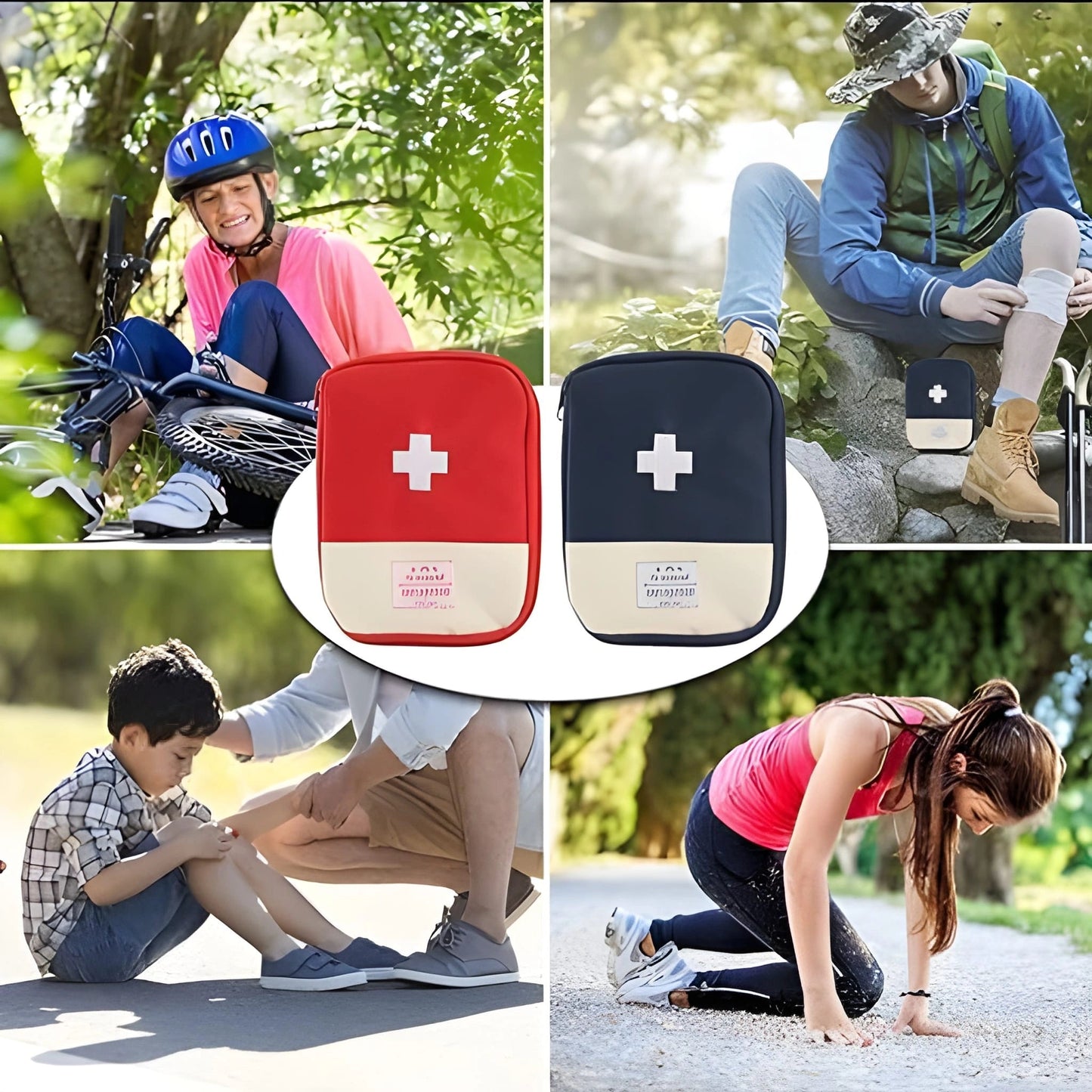 Mini Portable Medical Bag for Outdoor Camping Hiking Home Travel Emergency