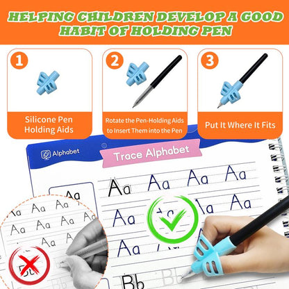 Reusable Grooved Handwriting Workbook for Kids