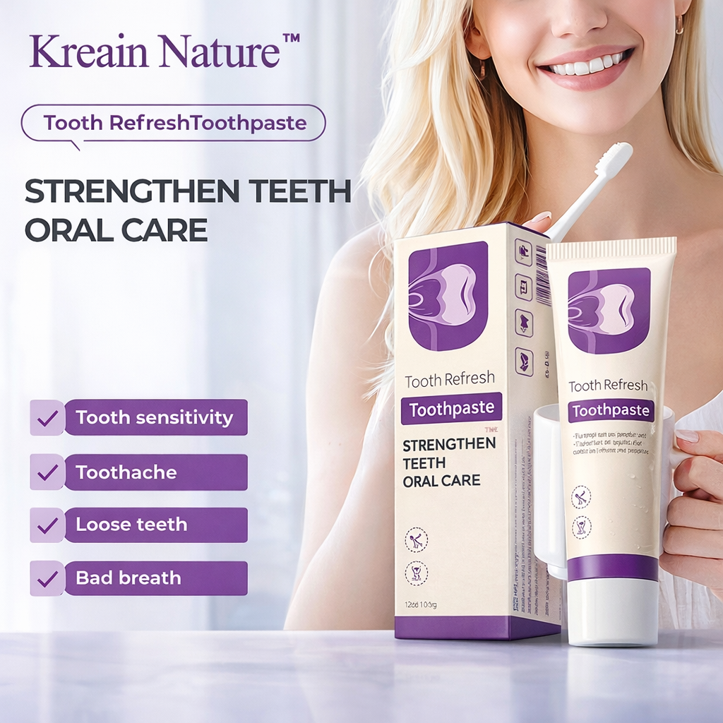 🔥🔥Nature Oral Care Toothpaste, Fresh Breath, Natural Ingredients, Gentle Care