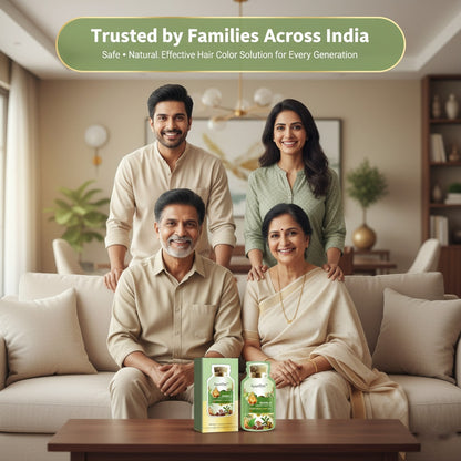 🌿 AyurDye™ – Ayurvedic Bubble Hair Color